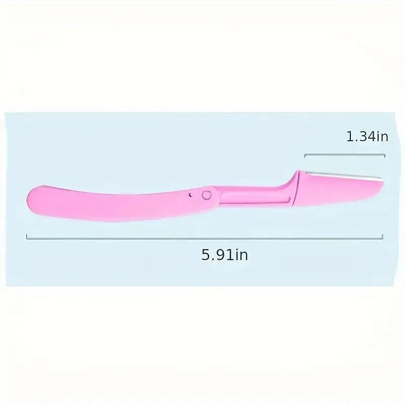 3 Pcs Folding Eyebrow Razors