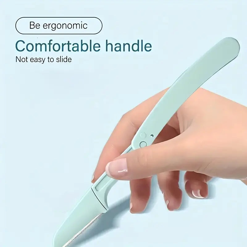 3 Pcs Folding Eyebrow Razors