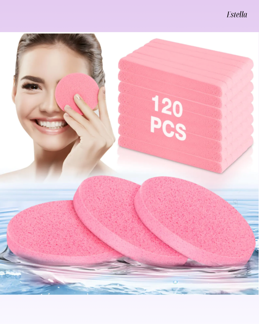 120 PCS Bulk Facial Sponge